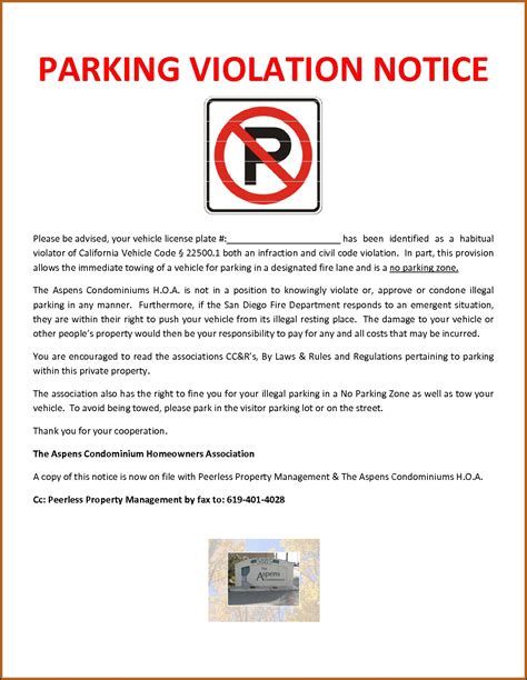 Figgerits: Parking violation notice Answer .
